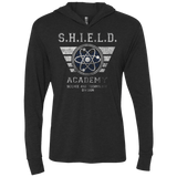 T-Shirts Vintage Black / X-Small Shield Academy Triblend Long Sleeve Hoodie Tee