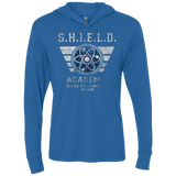 T-Shirts Vintage Royal / X-Small Shield Academy Triblend Long Sleeve Hoodie Tee