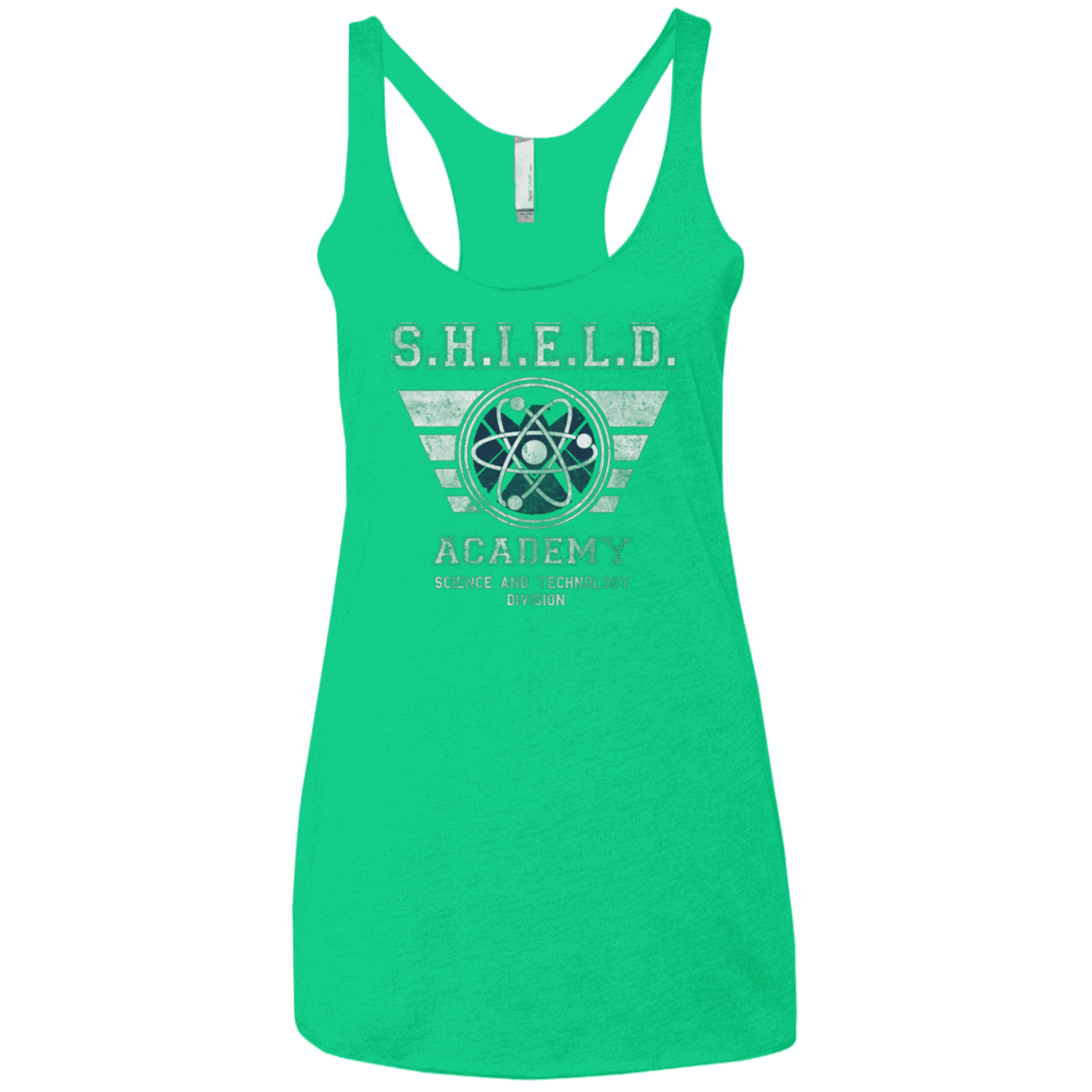 T-Shirts Envy / X-Small Shield Academy Women's Triblend Racerback Tank