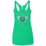 T-Shirts Envy / X-Small Shield Academy Women's Triblend Racerback Tank