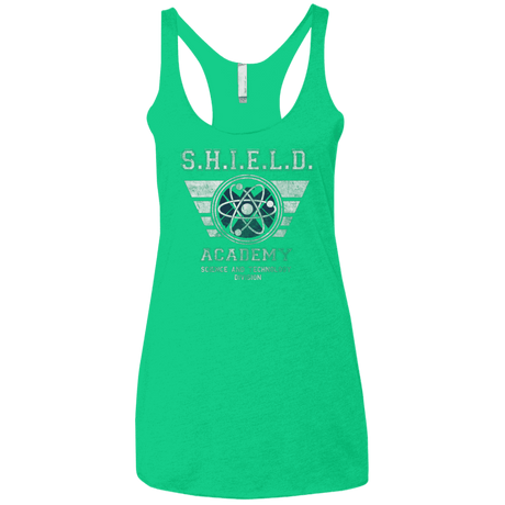 T-Shirts Envy / X-Small Shield Academy Women's Triblend Racerback Tank