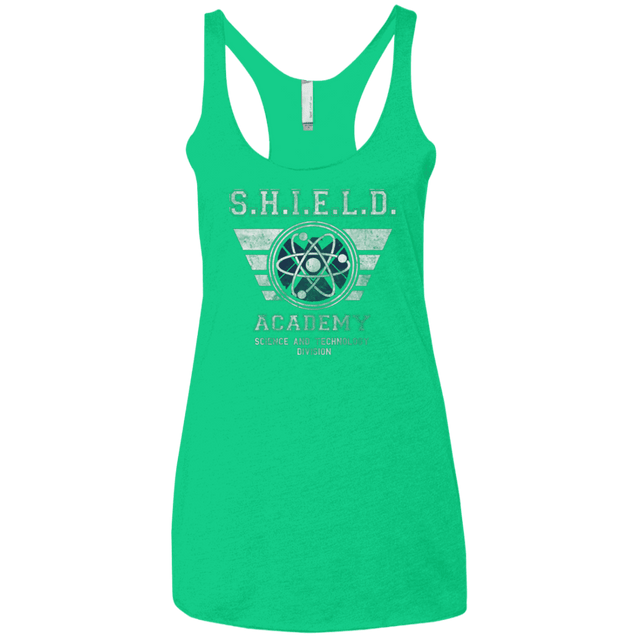 T-Shirts Envy / X-Small Shield Academy Women's Triblend Racerback Tank