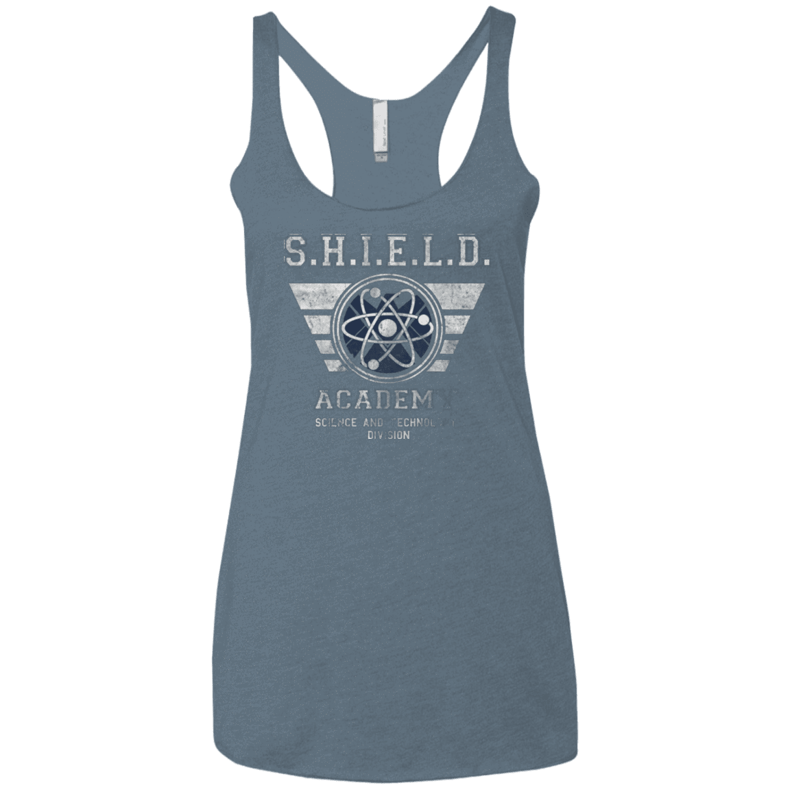 T-Shirts Indigo / X-Small Shield Academy Women's Triblend Racerback Tank