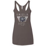 T-Shirts Macchiato / X-Small Shield Academy Women's Triblend Racerback Tank