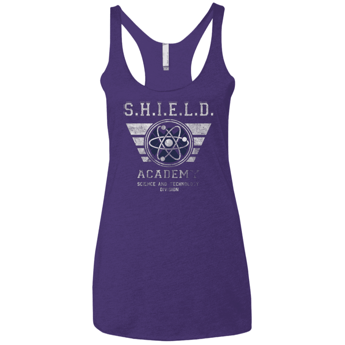 T-Shirts Purple / X-Small Shield Academy Women's Triblend Racerback Tank