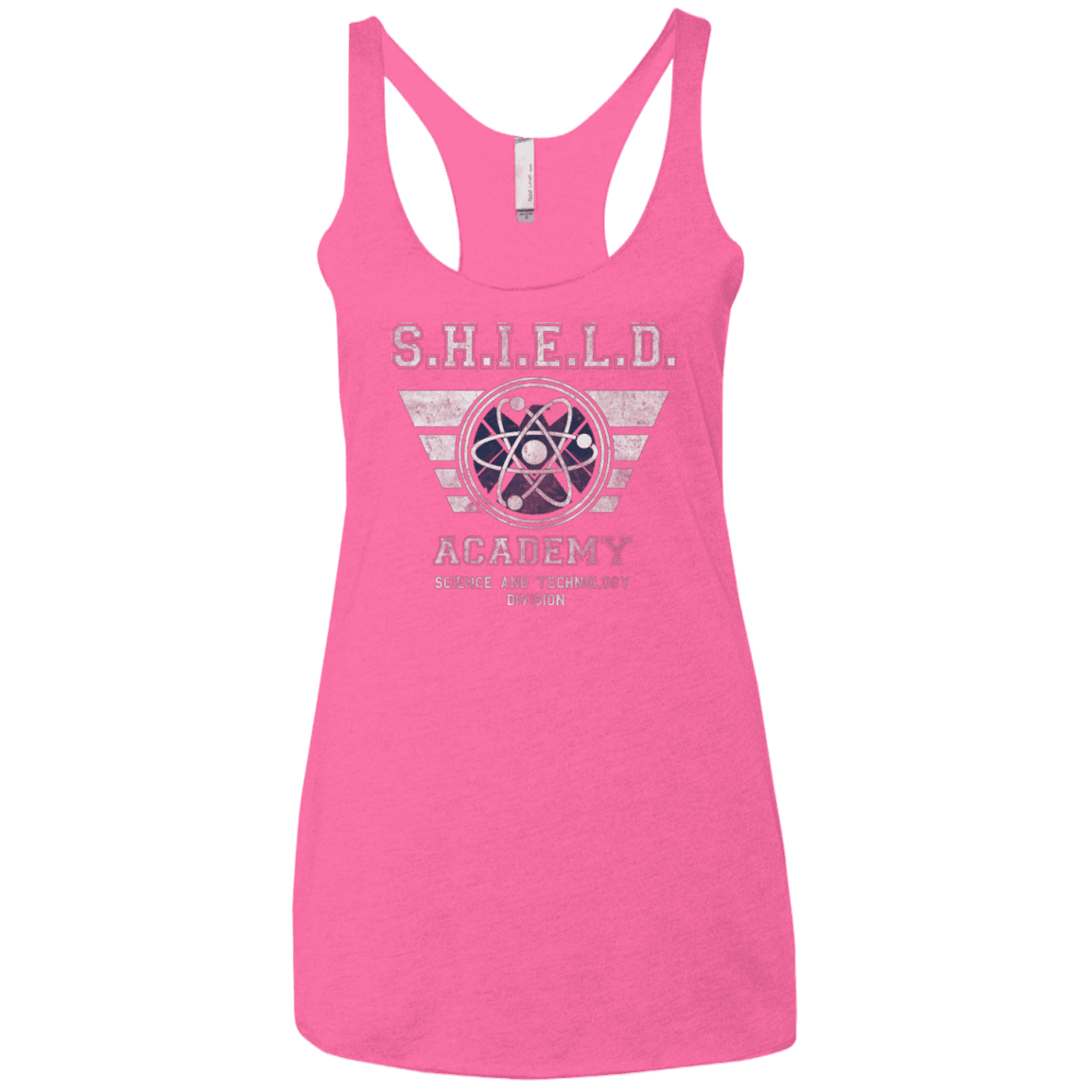 T-Shirts Vintage Pink / X-Small Shield Academy Women's Triblend Racerback Tank