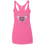 T-Shirts Vintage Pink / X-Small Shield Academy Women's Triblend Racerback Tank
