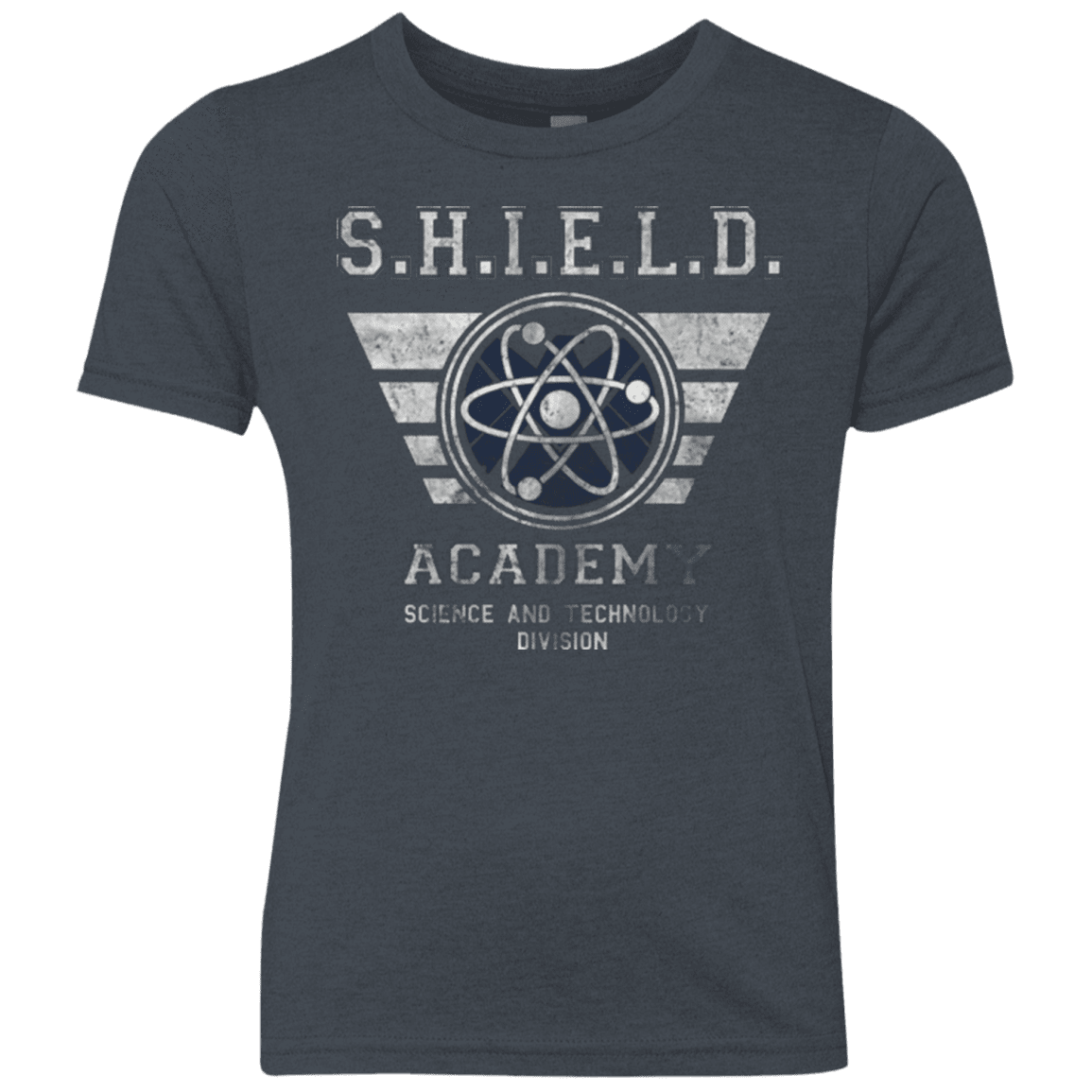 T-Shirts Vintage Navy / YXS Shield Academy Youth Triblend T-Shirt