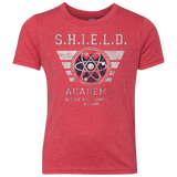 T-Shirts Vintage Red / YXS Shield Academy Youth Triblend T-Shirt