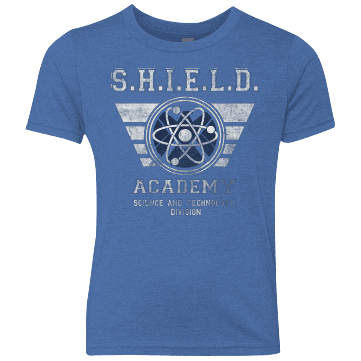 T-Shirts Vintage Royal / YXS Shield Academy Youth Triblend T-Shirt