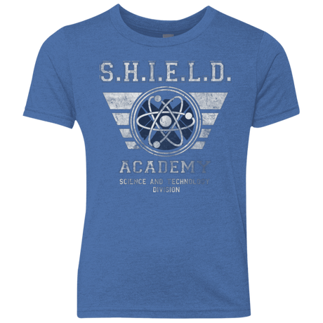 T-Shirts Vintage Royal / YXS Shield Academy Youth Triblend T-Shirt