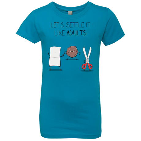 T-Shirts Turquoise / YXS Shifumi Girls Premium T-Shirt