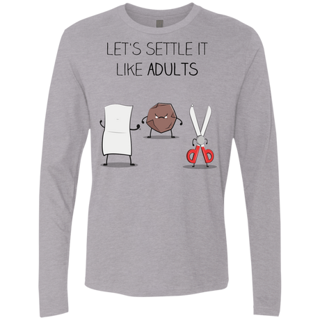 T-Shirts Heather Grey / Small Shifumi Men's Premium Long Sleeve