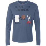 T-Shirts Indigo / Small Shifumi Men's Premium Long Sleeve