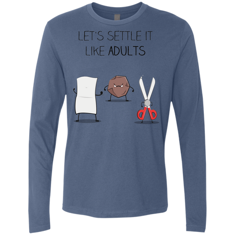 T-Shirts Indigo / Small Shifumi Men's Premium Long Sleeve