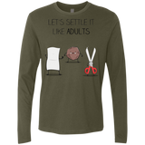 T-Shirts Military Green / Small Shifumi Men's Premium Long Sleeve