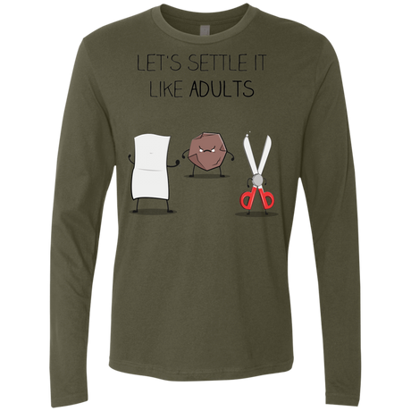 T-Shirts Military Green / Small Shifumi Men's Premium Long Sleeve