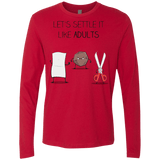 T-Shirts Red / Small Shifumi Men's Premium Long Sleeve