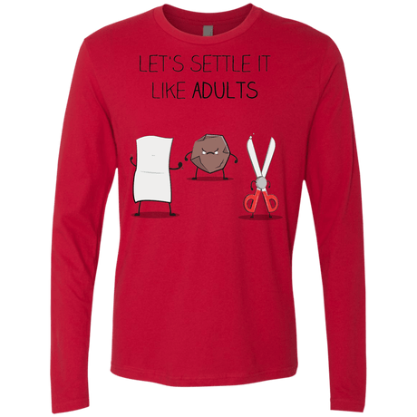 T-Shirts Red / Small Shifumi Men's Premium Long Sleeve