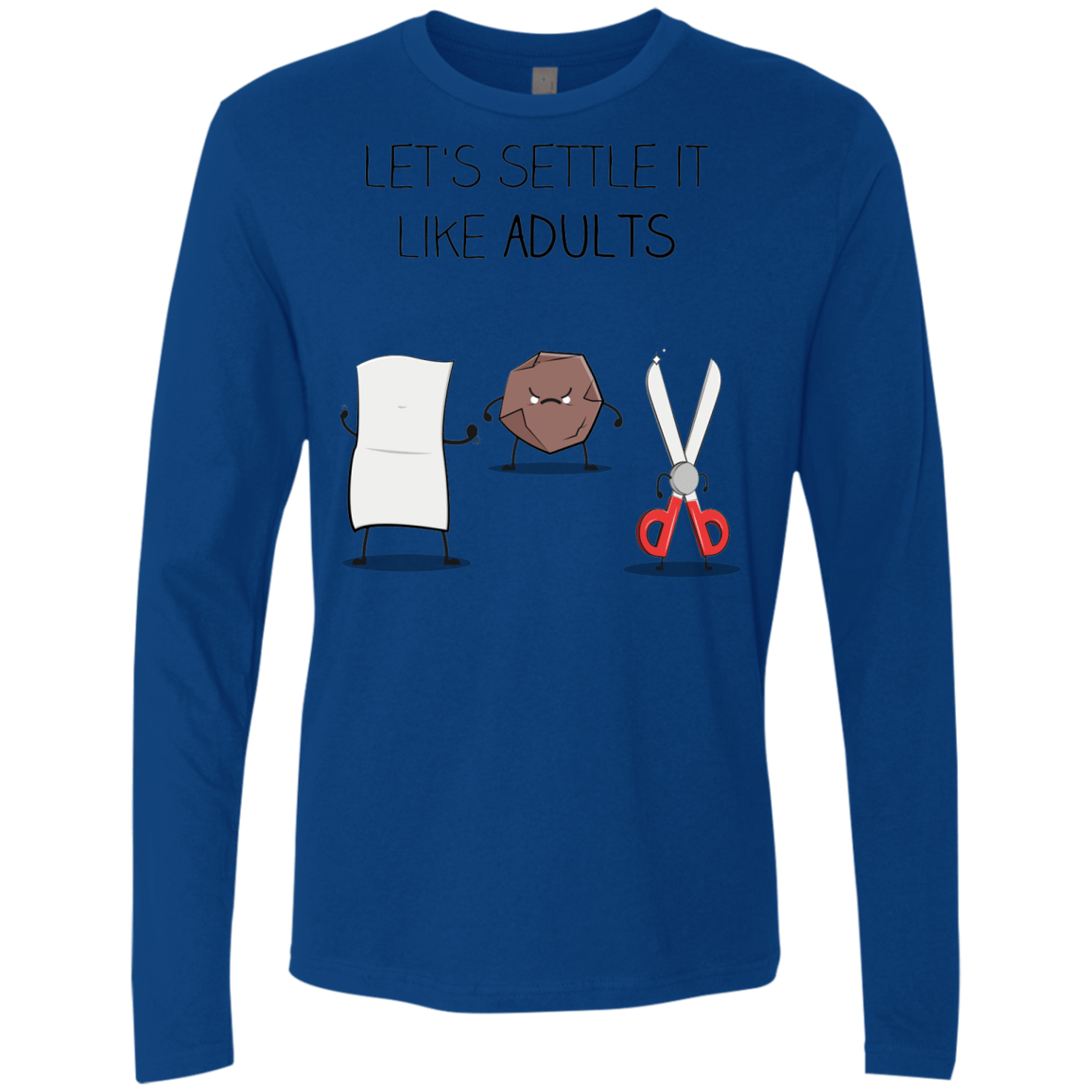 T-Shirts Royal / Small Shifumi Men's Premium Long Sleeve