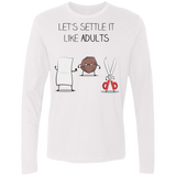 T-Shirts White / Small Shifumi Men's Premium Long Sleeve