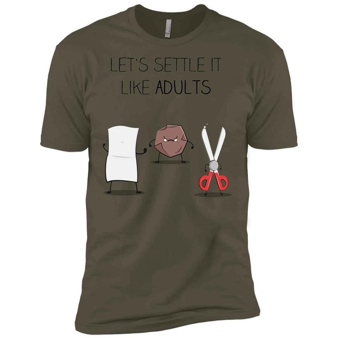 T-Shirts Military Green / X-Small Shifumi Men's Premium T-Shirt