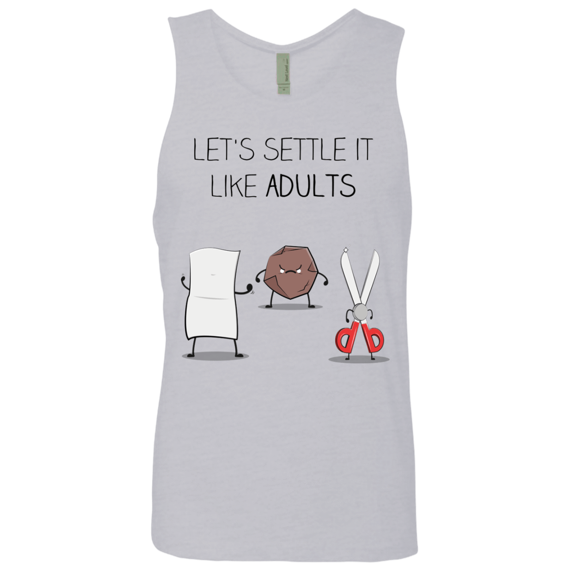 T-Shirts Heather Grey / Small Shifumi Men's Premium Tank Top