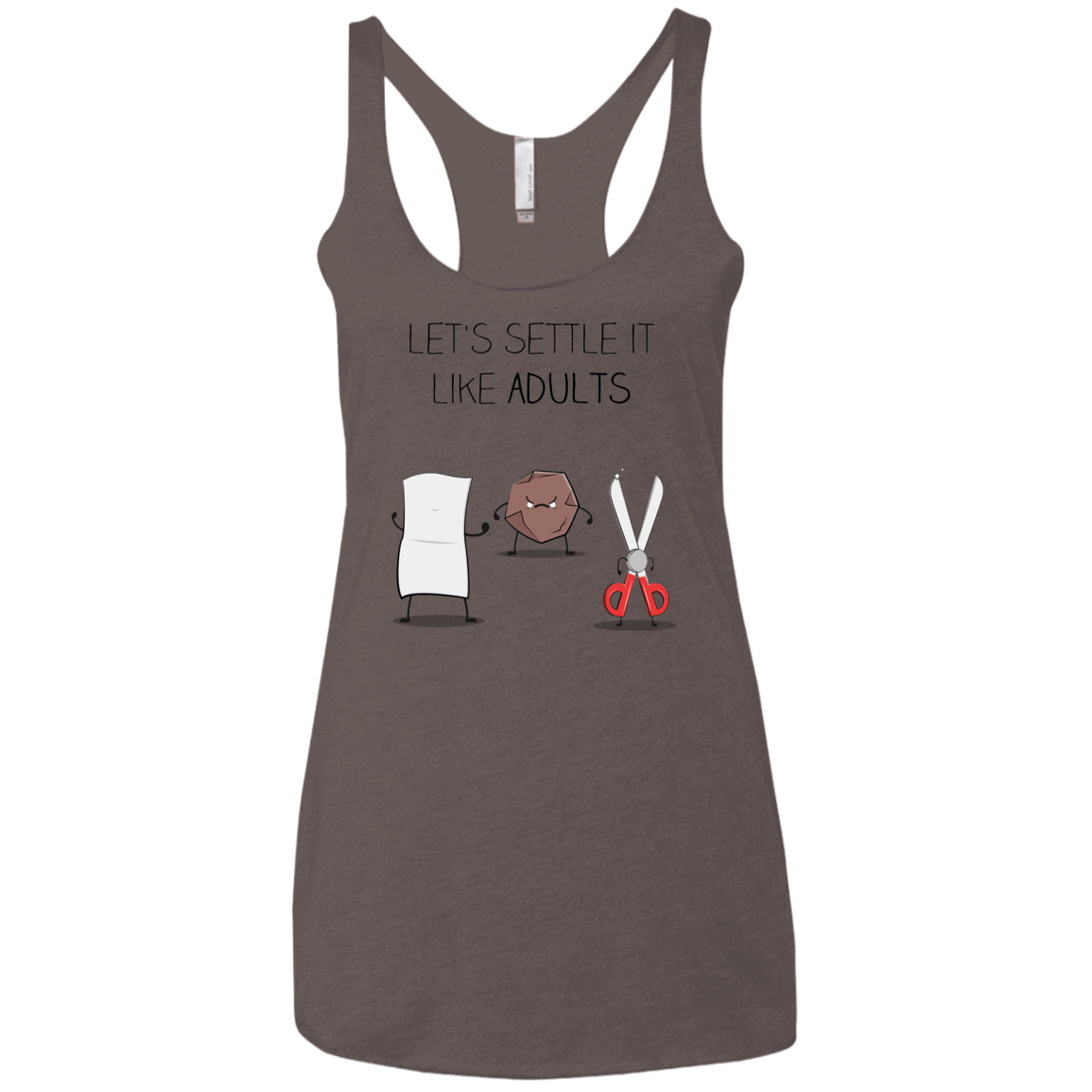 T-Shirts Macchiato / X-Small Shifumi Women's Triblend Racerback Tank