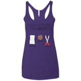T-Shirts Purple Rush / X-Small Shifumi Women's Triblend Racerback Tank