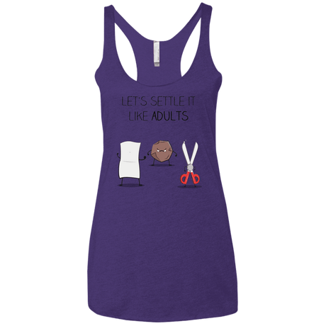 T-Shirts Purple Rush / X-Small Shifumi Women's Triblend Racerback Tank