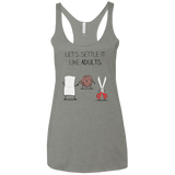 T-Shirts Venetian Grey / X-Small Shifumi Women's Triblend Racerback Tank