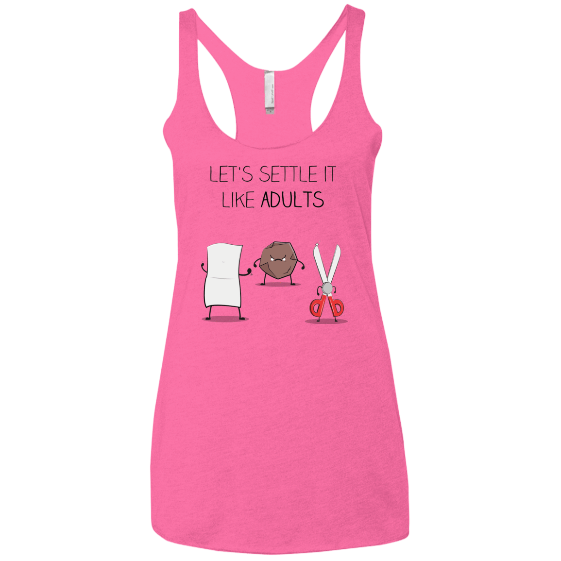 T-Shirts Vintage Pink / X-Small Shifumi Women's Triblend Racerback Tank