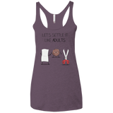 T-Shirts Vintage Purple / X-Small Shifumi Women's Triblend Racerback Tank