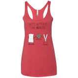 T-Shirts Vintage Red / X-Small Shifumi Women's Triblend Racerback Tank