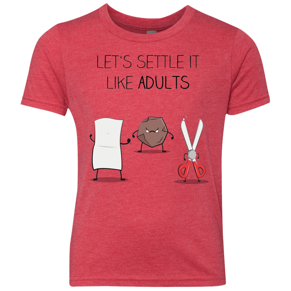 T-Shirts Vintage Red / YXS Shifumi Youth Triblend T-Shirt