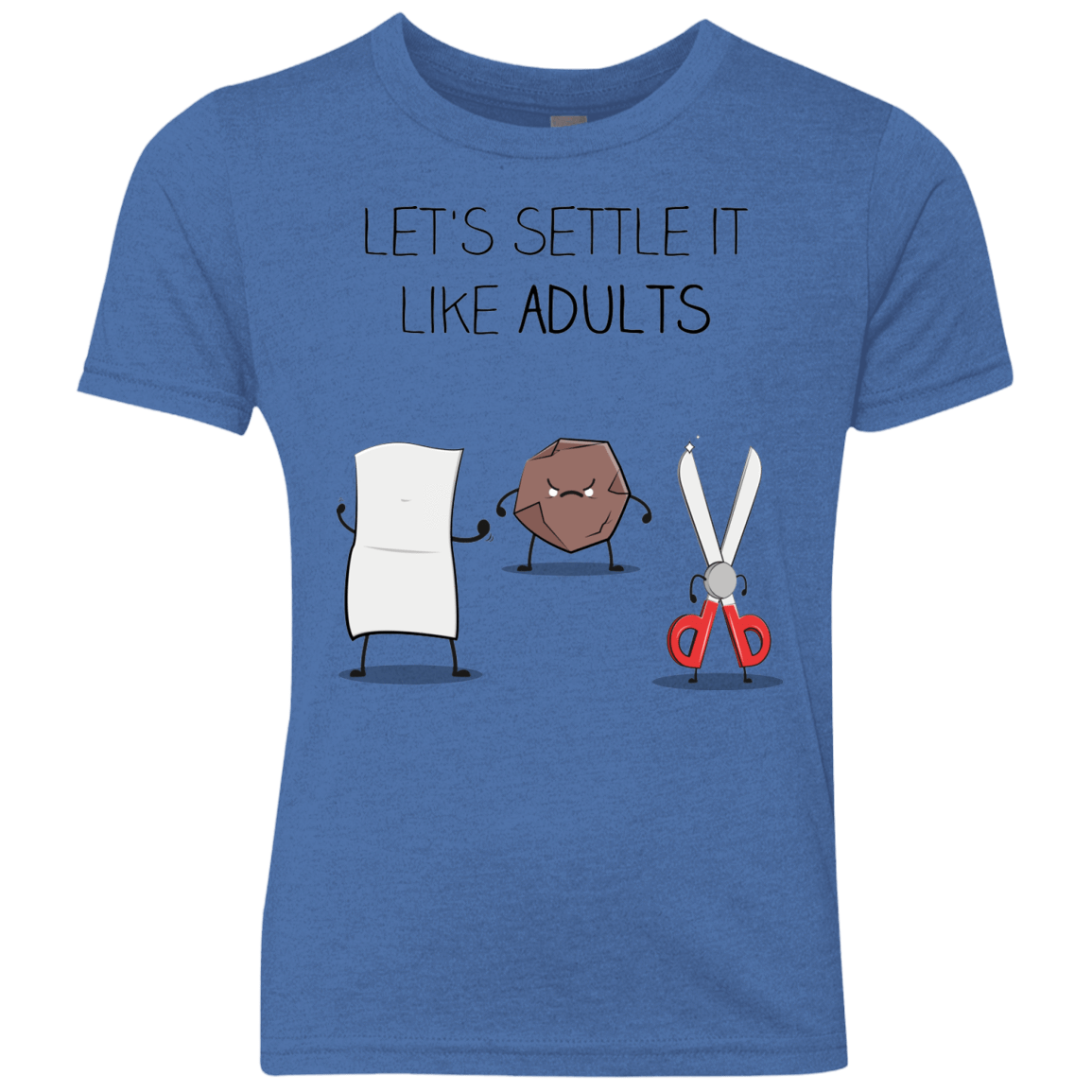 T-Shirts Vintage Royal / YXS Shifumi Youth Triblend T-Shirt