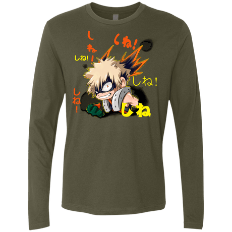 T-Shirts Military Green / Small Shine Men's Premium Long Sleeve