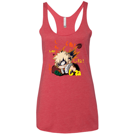 T-Shirts Vintage Red / X-Small Shine Women's Triblend Racerback Tank