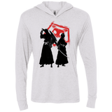 T-Shirts Heather White / X-Small Shinigami 2 Triblend Long Sleeve Hoodie Tee