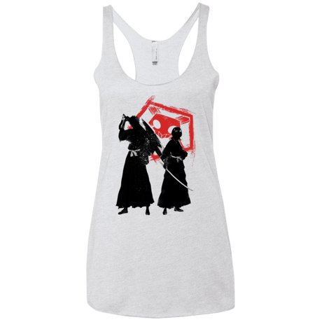 T-Shirts Heather White / X-Small Shinigami 2 Women's Triblend Racerback Tank