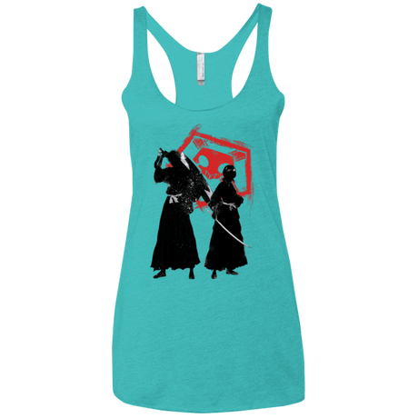 T-Shirts Tahiti Blue / X-Small Shinigami 2 Women's Triblend Racerback Tank