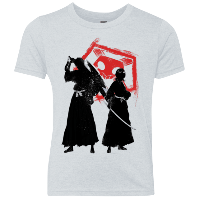 T-Shirts Heather White / YXS Shinigami 2 Youth Triblend T-Shirt