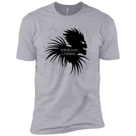 T-Shirts Heather Grey / YXS Shinigami Is Coming Boys Premium T-Shirt