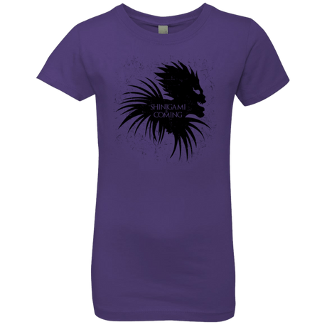 T-Shirts Purple Rush / YXS Shinigami Is Coming Girls Premium T-Shirt