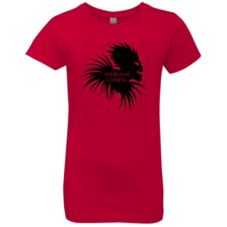 T-Shirts Red / YXS Shinigami Is Coming Girls Premium T-Shirt