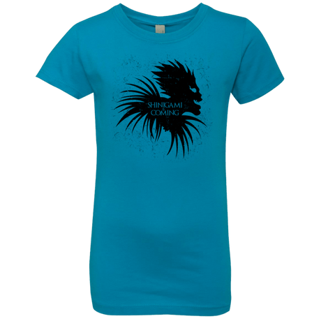 T-Shirts Turquoise / YXS Shinigami Is Coming Girls Premium T-Shirt