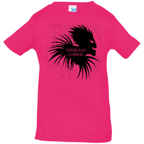 T-Shirts Hot Pink / 6 Months Shinigami Is Coming Infant Premium T-Shirt