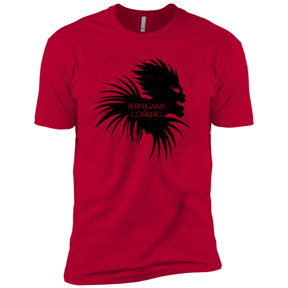 T-Shirts Red / X-Small Shinigami Is Coming Men's Premium T-Shirt