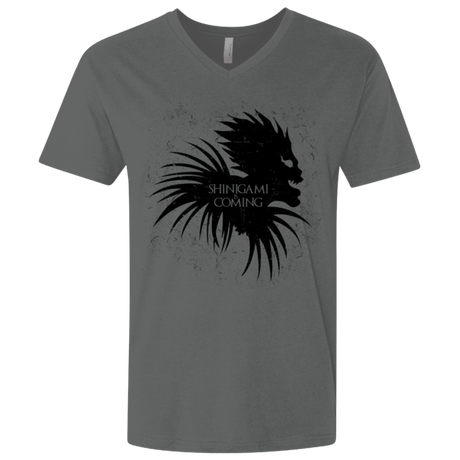 T-Shirts Heavy Metal / X-Small Shinigami Is Coming Men's Premium V-Neck