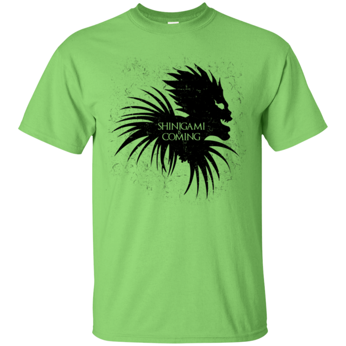 T-Shirts Lime / Small Shinigami Is Coming T-Shirt